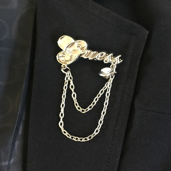 GUESS Formal Black Vest (Size Sm) - Picture 4 of 6